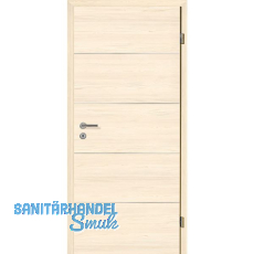 SOLIDO Smart Innentüre CPL Pinie quer 4 Lisenen VB Links TBA 850/2030 mm SOLIDO Smart Innentüre CPL Pinie quer 4 Lisenen VB Links TBA 850/2030 mm