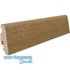 HARO Massiv-Sockelleiste furniert Eiche Puro sandbraun ge�lt, 19x58