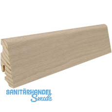 HARO Massiv-Sockelleiste furniert Eiche sandgrau naturaDur HARO Massiv-Sockelleiste furniert Eiche sandgrau naturaDur