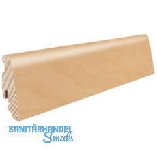 HARO Massiv-Sockelleiste furniert Bergahorn versiegelt, 19x58 HARO Massiv-Sockelleiste furniert Bergahorn versiegelt, 19x58