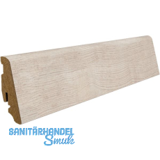 HARO Laminat Sockelleiste Eiche Siena samtweiß, 19/58 HARO Laminat Sockelleiste Eiche Siena samtweiß, 19/58