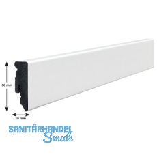 HARO Sockelleiste weiß, wasserfest 15/50 HARO Sockelleiste weiß, wasserfest 15/50