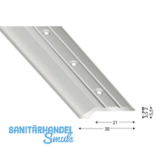 KÜGELE Einfassprofil Alu silber eloxiert, gelocht, 30/1000 mm KÜGELE Einfassprofil Alu silber eloxiert, gelocht, 30/1000 mm