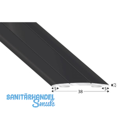 KÜGELE Abdeckprofil Alu schwarz, selbstklebend, Breite 38 mm, 2700 mm KÜGELE Abdeckprofil Alu schwarz, selbstklebend, Breite 38 mm, 2700 mm