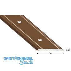 KÜGELE Abdeckprofil Alu bronze eloxiert 30/1000 mm KÜGELE Abdeckprofil Alu bronze eloxiert 30/1000 mm