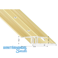 KÜGELE Übergangsprofil 1000 sand eloxiert KÜGELE Übergangsprofil 1000 sand eloxiert