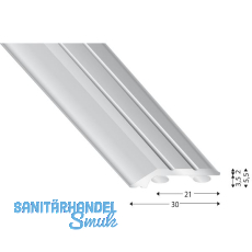 KÜGELE Abschlussprofil 201, Alu silber eloxiert selbstklebend, 2700/30 mm KÜGELE Abschlussprofil 201, Alu silber eloxiert selbstklebend, 2700/30 mm