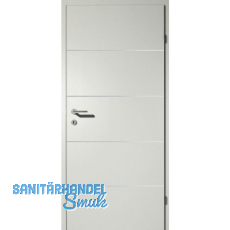 SOLIDO Smart Innentüre CPL Nebelgrau, 4 Lisenen VB Rechts TBA 750/2030mm SOLIDO Smart Innentüre CPL Nebelgrau, 4 Lisenen VB Rechts TBA 750/2030mm