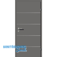 SOLIDO Smart Innent�re CPL Titangrau, 4 Lisenen VB Links TBA 950/2030mm