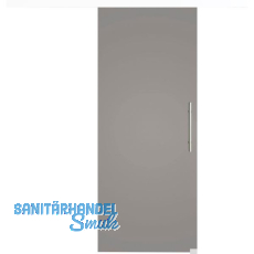 Glasschiebetür Set BlackShine, 820x2100mm, Inlay CPL weiß, Stoßgriff silber Glasschiebetür Set BlackShine, 820x2100mm, Inlay CPL weiß, Stoßgriff silber