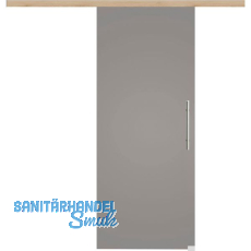 Glasschiebetür Set BlackShine, 920x2100mm, Inlay CPL Achat, Stoßgriff silber Glasschiebetür Set BlackShine, 920x2100mm, Inlay CPL Achat, Stoßgriff silber