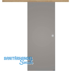 Glasschiebetür Set BlackShine 820x2100mm Inlay CPL Risseiche Muschelgriff silber Glasschiebetür Set BlackShine 820x2100mm Inlay CPL Risseiche Muschelgriff silber