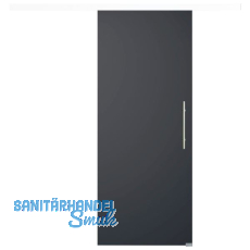 Glasschiebetür Set BlackDark, 820x2100mm, Inlay CPL weiß, Stoßgriff silber Glasschiebetür Set BlackDark, 820x2100mm, Inlay CPL weiß, Stoßgriff silber
