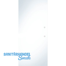 SOLIDO Glasschiebetür Klarglas, mit Stoßgriff Bohrung 920x2100 SOLIDO Glasschiebetür Klarglas, mit Stoßgriff Bohrung 920x2100