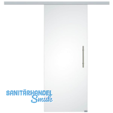 SOLIDO Glasschiebetür Set Satiniert, Beschläge/Stoßgiff silber, 820x2100 SOLIDO Glasschiebetür Set Satiniert, Beschläge/Stoßgiff silber, 820x2100