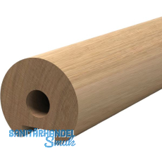 Handlauf Eiche Objekt lackiert gezinkt Handlauf Eiche Objekt lackiert gezinkt