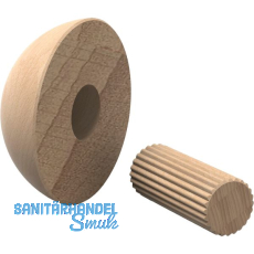 Abdeckkappen Mod. AK50F Buche roh Abdeckkappen Mod. AK50F Buche roh