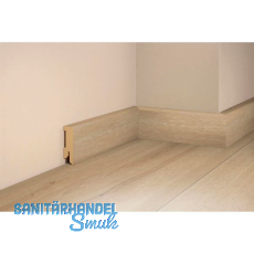 TILO Sockelleiste Vinyl Eiche Wei� 16/50