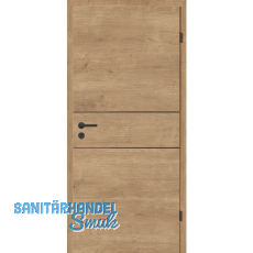 SOLIDO Smart Innentüre CPL Asteiche 2 Lisenen schwarz VB Rechts TBA 950/2030 mm SOLIDO Smart Innentüre CPL Asteiche 2 Lisenen schwarz VB Rechts TBA 950/2030 mm