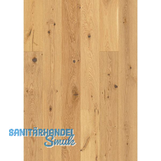 SOLIDO Landhausdiele Eiche lebhaft Grande, leicht geb�rstet, natur ge�lt, 14 mm