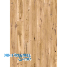 SOLIDO Landhausdiele Eiche wild, leicht geb�rstet, natur ge�lt, 14 mm