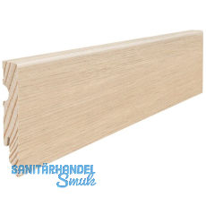 HARO Laminat Aqua Sockelleiste Eiche Designholz Harmony wasserresistent 15/80 HARO Laminat Aqua Sockelleiste Eiche Designholz Harmony wasserresistent 15/80