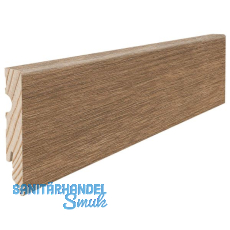 HARO Laminat Aqua Sockelleiste Eiche Eleganza geräuchert wasserresistent 15/80 HARO Laminat Aqua Sockelleiste Eiche Eleganza geräuchert wasserresistent 15/80