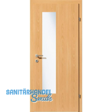 SOLIDO Smart Innentüre Buche lackiert GL EN-S Links TBA 950/2030 mm SOLIDO Smart Innentüre Buche lackiert GL EN-S Links TBA 950/2030 mm