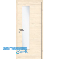 SOLIDO Smart Innentüre CPL Pinie strukt. quer GL EN-S Rechts TBA 900/2030 mm SOLIDO Smart Innentüre CPL Pinie strukt. quer GL EN-S Rechts TBA 900/2030 mm