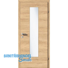 SOLIDO Smart Innentüre CPL Saloon Eiche quer GL EN-M Links TBA 850/2030 mm SOLIDO Smart Innentüre CPL Saloon Eiche quer GL EN-M Links TBA 850/2030 mm