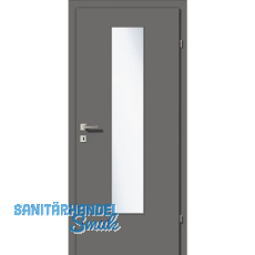 SOLIDO Smart Innentüre CPL Titangrau GL EN-M Rechts TBA 750/2030 mm SOLIDO Smart Innentüre CPL Titangrau GL EN-M Rechts TBA 750/2030 mm