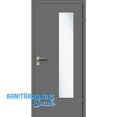 SOLIDO Smart Innentüre CPL Titangrau GL EN-B Links TBA 800/2030 mm SOLIDO Smart Innentüre CPL Titangrau GL EN-B Links TBA 800/2030 mm