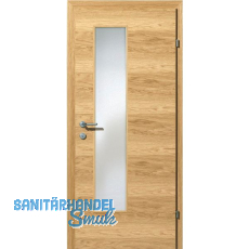 SOLIDO Smart Innentüre Eiche hell quer lackiert GL EN-S Links TBA 900/2030 mm SOLIDO Smart Innentüre Eiche hell quer lackiert GL EN-S Links TBA 900/2030 mm