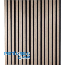 Designpaneel MDF massiv mit Softkante Eiche Natur roh / schwarz Designpaneel MDF massiv mit Softkante Eiche Natur roh / schwarz