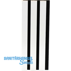 Akustikpaneel Muster mit Softkante foliert weiß / schwarz Akustikpaneel Muster mit Softkante foliert weiß / schwarz