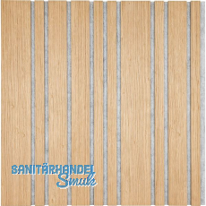 Akustikpaneel Plus Eiche Natur roh / grau Akustikpaneel Plus Eiche Natur roh / grau