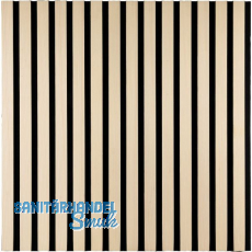 Akustikpaneel Weißtanne Natur roh / schwarz Akustikpaneel Weißtanne Natur roh / schwarz