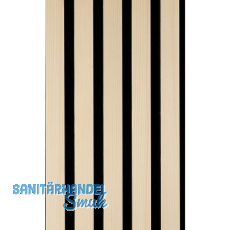 Akustikpaneel Muster Weißtanne Natur roh / schwarz Akustikpaneel Muster Weißtanne Natur roh / schwarz