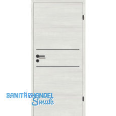 SOLIDO Donau Innentüre CPL Authentic Grigio 2 Lisenen schwarz LI TBA 700/2030 SOLIDO Donau Innentüre CPL Authentic Grigio 2 Lisenen schwarz LI TBA 700/2030