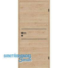 SOLIDO Donau Innentüre CPL Authentic Achat 2 Lisenen schwarz LI TBA 750/2030 SOLIDO Donau Innentüre CPL Authentic Achat 2 Lisenen schwarz LI TBA 750/2030