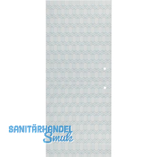 SOLIDO Glasschiebet�r Edelstein Gr. Smaragd klar, mit Sto�griff Bohrung 820x2100