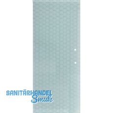 SOLIDO Glasschiebet�r Edelstein Brillant wei�, mit Sto�griff Bohrung 820x2100