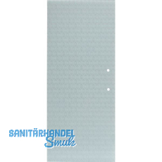 SOLIDO Glasschiebet�r Edelstein Smaragd wei�, mit Sto�griff Bohrung 820x2100