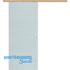 Glasschiebetür Set Smaragd klar, Inlay Achat, Muschelgriff silber, 920 Glasschiebetür Set Smaragd klar, Inlay Achat, Muschelgriff silber, 920