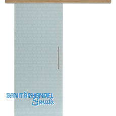 Glasschiebetür Set Smaragd weiß, Inlay Risseiche, Stoßgriff silber, 820 mm Glasschiebetür Set Smaragd weiß, Inlay Risseiche, Stoßgriff silber, 820 mm