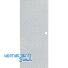 SOLIDO Glasschiebet�r Edelstein Brillant klar, Muschelgriff Bohrung 720x2100