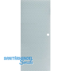 SOLIDO Glasschiebet�r Edelstein Diamant wei�, Muschelgriff Bohrung 720x2100