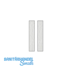 SOLIDO Verglasungsvariante H, ESG - Uadi, 2 x 1096x316x4 mm