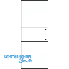 SOLIDO Ganzglas Schiebet�r Industry Black 2, Sto�griff Bohrung, 920x2100