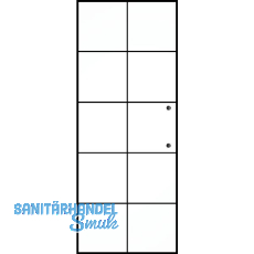 SOLIDO Ganzglas Schiebet�r Industry Black 5, Sto�griff Bohrung, 920x2100